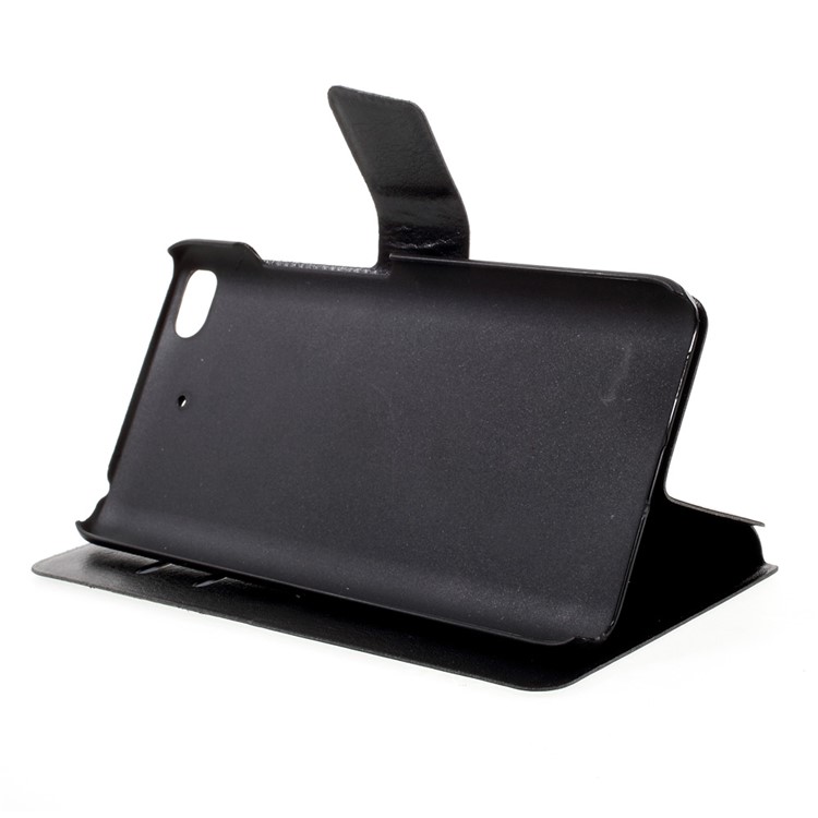 Crazy Horse Card Holder Leather Stand Case for Xiaomi Mi 5s - Black-6