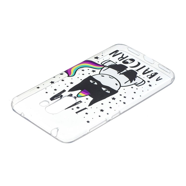 Embossment TPU Protection Pattern Printing Case Shell for Xiaomi Pocophone F1 / Poco F1 (India) - Cool Unicorn-4