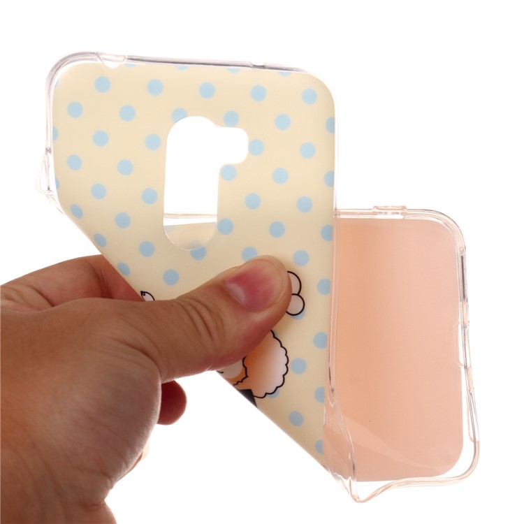 Pattern Printing Matte Surface IMD TPU Case for Xiaomi Pocophone F1 / Poco F1 in India - Dog-4