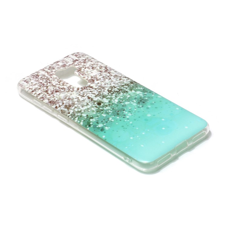 Pattern Printing Matte Surface IMD TPU Gel Case for Xiaomi Pocophone F1 / Poco F1 in India - Sequins-3