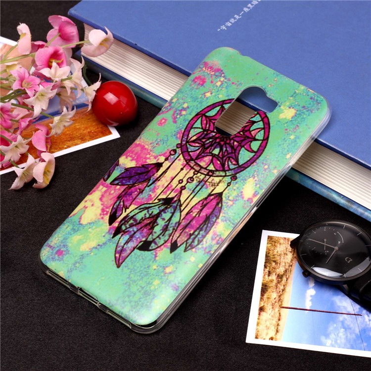 Pattern Printing Matte Surface IMD TPU Flexible Case for Xiaomi Pocophone F1 / Poco F1 in India - Dream Catcher-1