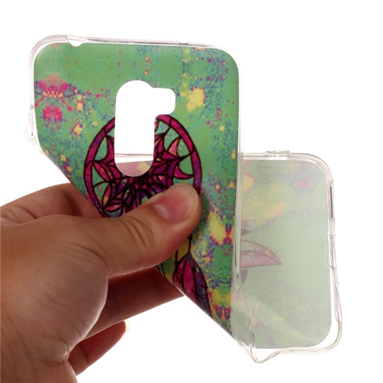Pattern Printing Matte Surface IMD TPU Flexible Case for Xiaomi Pocophone F1 / Poco F1 in India - Dream Catcher-4