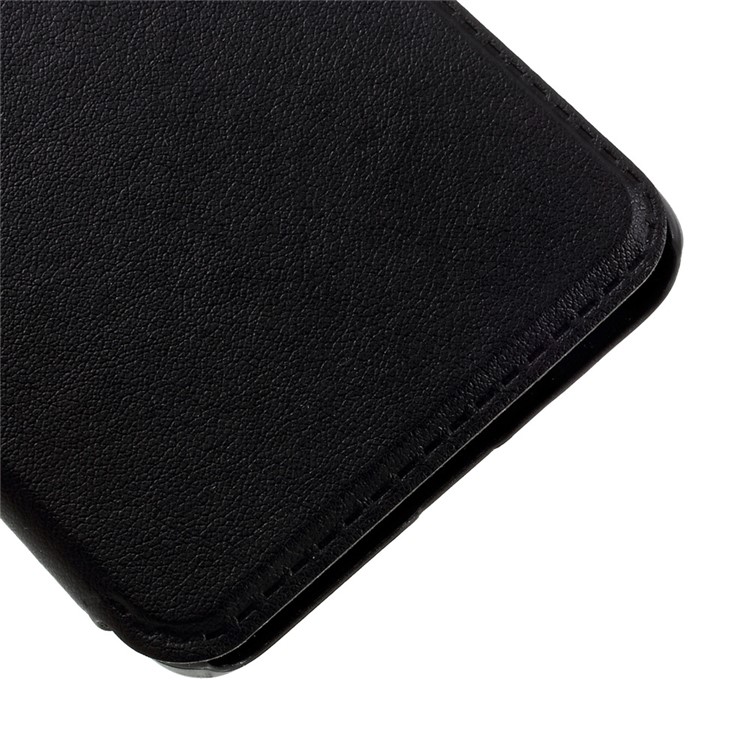 View Window Leather Stand Case for Xiaomi Mi 5s - Black-7