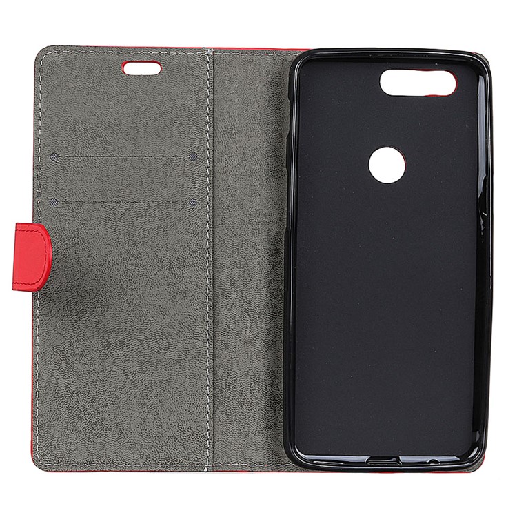 Leather Stand Wallet Folio Case Accessory for Xiaomi Mi 8 Lite / Mi 8 Youth (Mi 8X) - Red-4