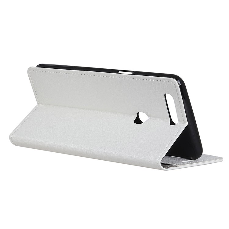 Protective PU Leather Wallet Stand Mobile Cover for Xiaomi Mi 8 Lite / Mi 8 Youth (Mi 8X) - White-5
