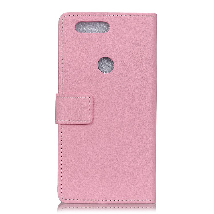 Wallet Stand Leather Folio Phone Case for Xiaomi Mi 8 Lite / Mi 8 Youth (Mi 8X) - Pink-3
