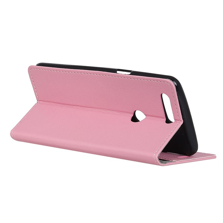 Wallet Stand Leather Folio Phone Case for Xiaomi Mi 8 Lite / Mi 8 Youth (Mi 8X) - Pink-4