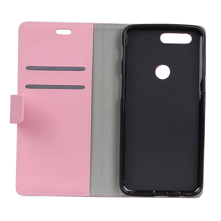 Wallet Stand Leather Folio Phone Case for Xiaomi Mi 8 Lite / Mi 8 Youth (Mi 8X) - Pink-5