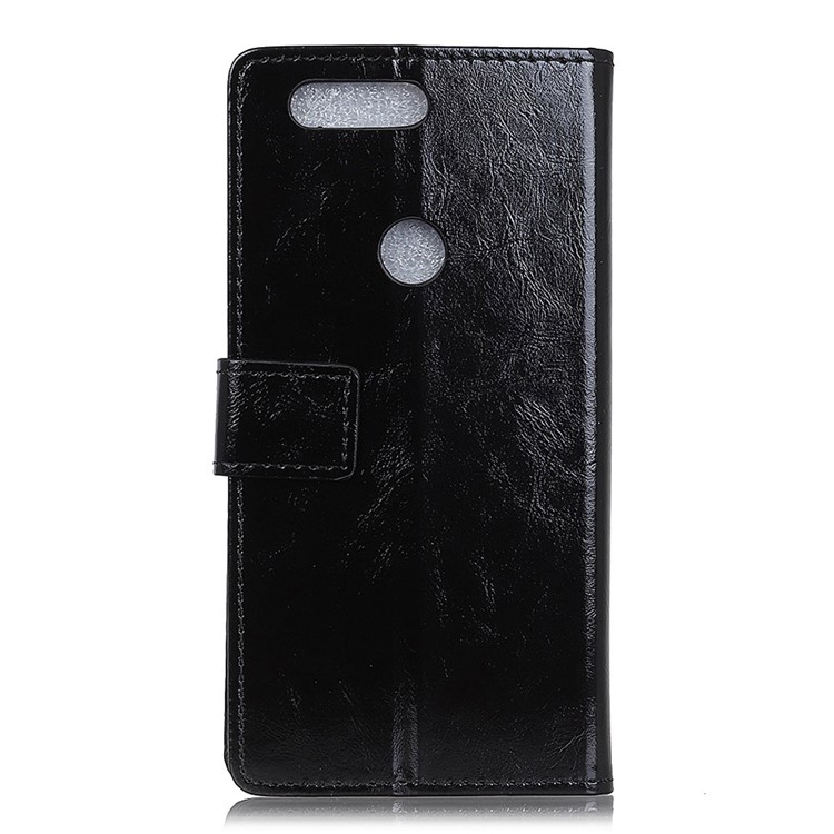 Crazy Horse Texture Wallet Leather Stand Case for Xiaomi Mi 8 Lite / Mi 8 Youth (Mi 8X) - Black-3