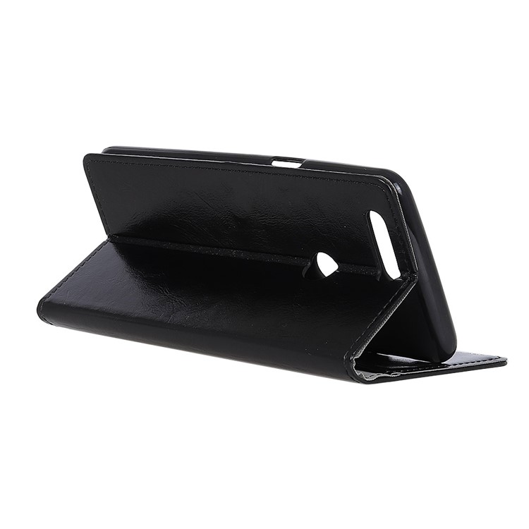 Crazy Horse Texture Wallet Leather Stand Case for Xiaomi Mi 8 Lite / Mi 8 Youth (Mi 8X) - Black-5