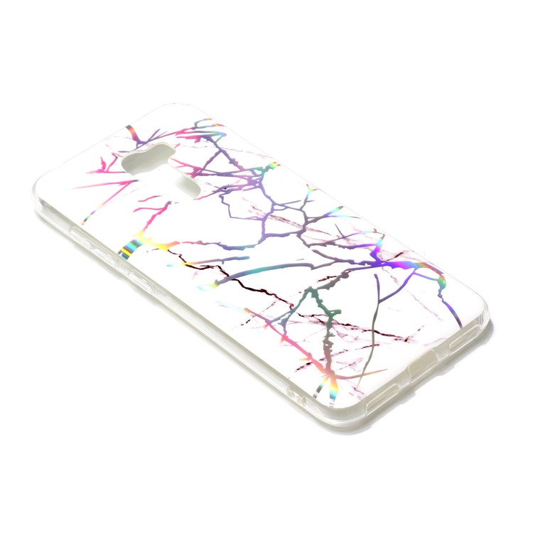 Marble Pattern Plated IMD TPU Soft Shell for Xiaomi Pocophone F1 / Poco F1 - White-2