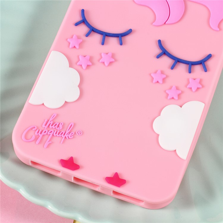 3D Unicorn Pattern Silicone Back Case for Xiaomi Pocophone F1 / Poco F1 (India)-4