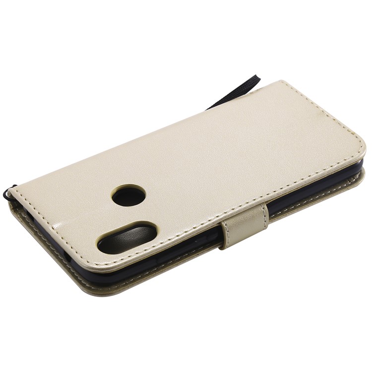 Imprint Cat and Tree Leather Protection Cover for Xiaomi Mi A2 Lite / Redmi 6 Pro (China) - Gold-6