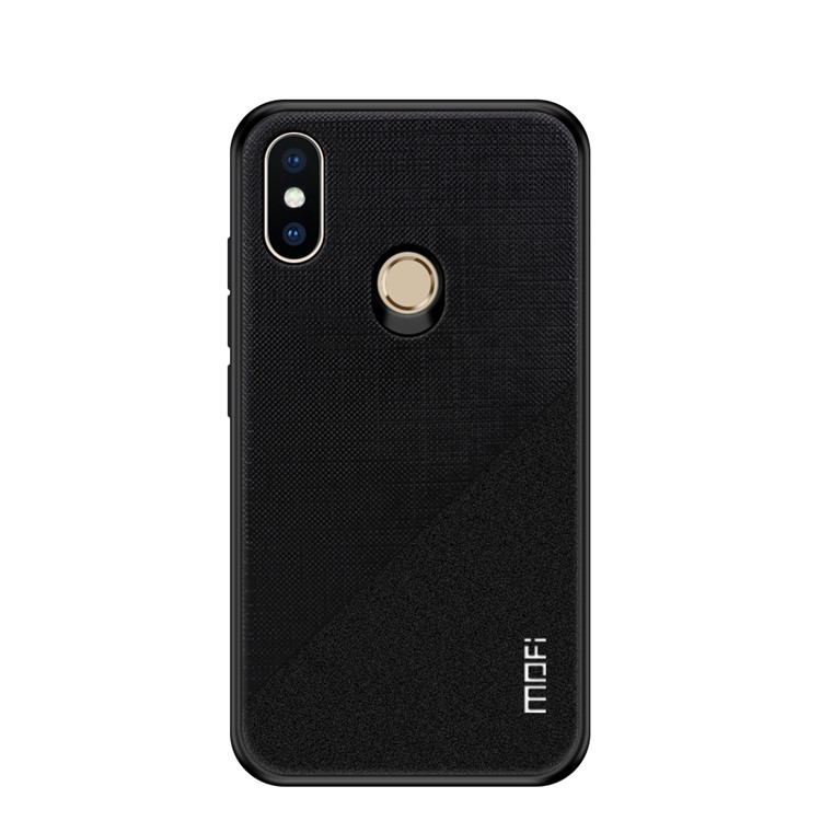 MOFI Bright Shield Series Slim TPU + PC + Cloth Hybrid Case for Xiaomi Mi A2 Lite / Redmi 6 Pro (China) - Black-1