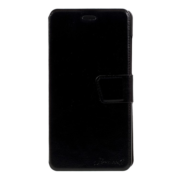 BOSILANG Card Holder Leather Stand Case for Xiaomi Mi 5s Plus - Black-3