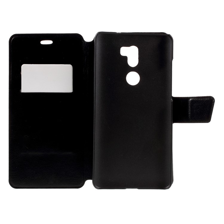 BOSILANG Card Holder Leather Stand Case for Xiaomi Mi 5s Plus - Black-6