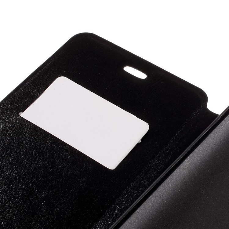 BOSILANG Card Holder Leather Stand Case for Xiaomi Mi 5s Plus - Black-7