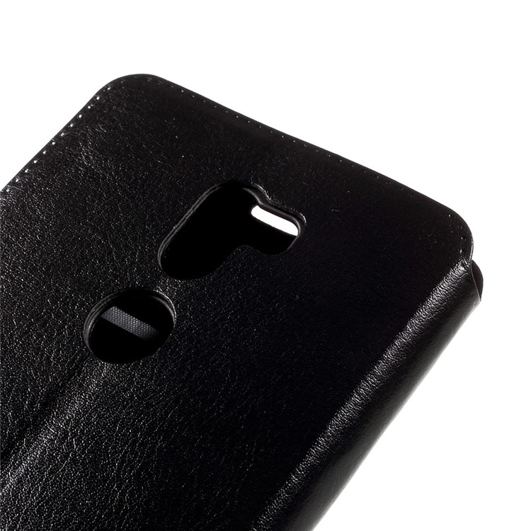 BOSILANG Card Holder Leather Stand Case for Xiaomi Mi 5s Plus - Black-9