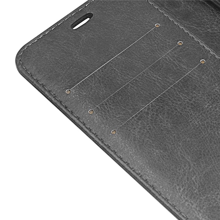 ENKAY Crazy Horse Wallet Leather Stand Case for Xiaomi Pocophone F1 / Poco F1 (India) - Black-6