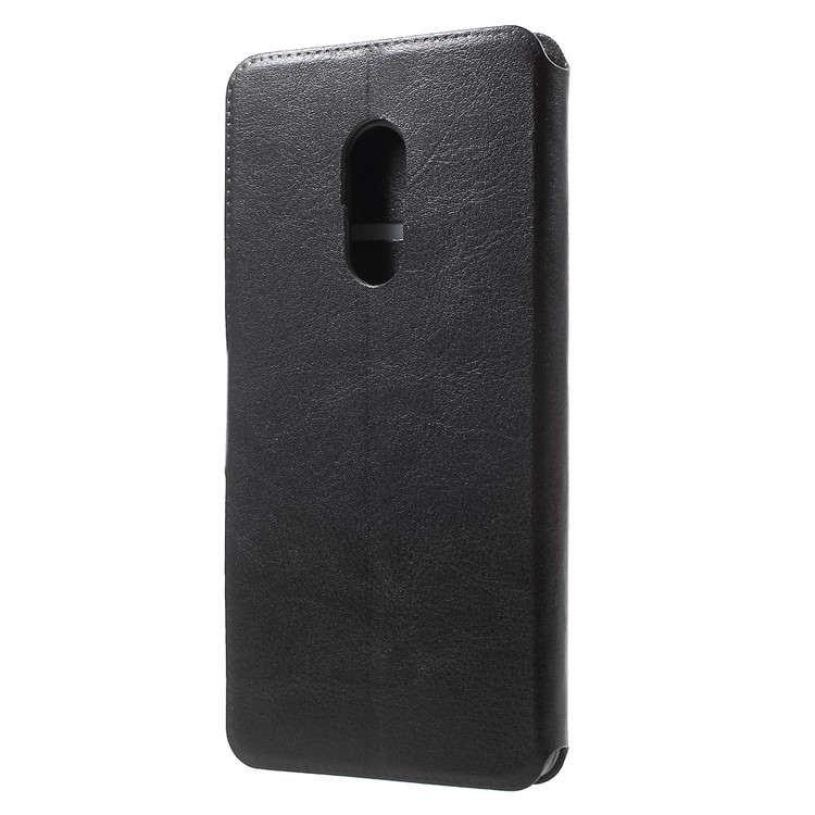 BOSILANG Card Holder Leather Stand Case for Xiaomi Redmi Note 4 - Black-2
