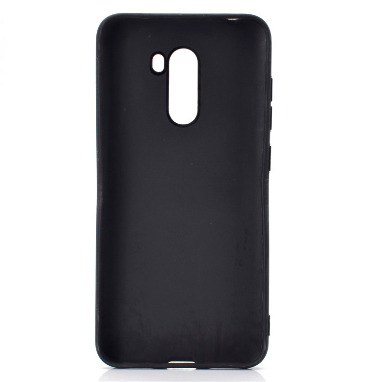 Pattern Printing Embossed TPU Cover Protector for Xiaomi Pocophone F1/Poco F1 - Music-7