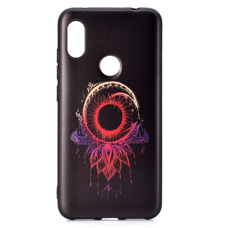 Pattern Printing Embossed TPU Mobile Phone Case for Xiaomi Redmi Note 6 Pro - Dream Catcher-2