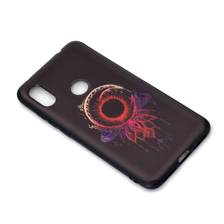 Pattern Printing Embossed TPU Mobile Phone Case for Xiaomi Redmi Note 6 Pro - Dream Catcher-3