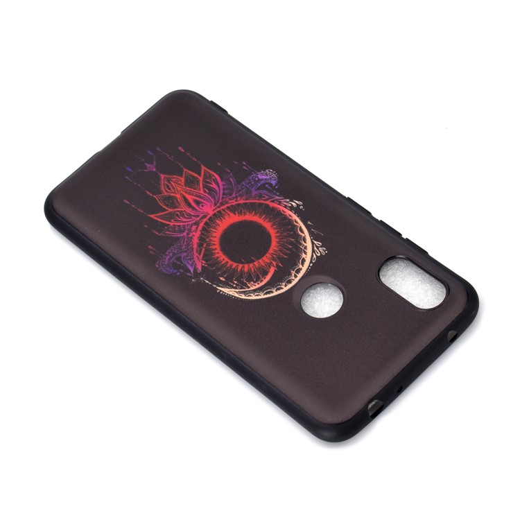 Pattern Printing Embossed TPU Mobile Phone Case for Xiaomi Redmi Note 6 Pro - Dream Catcher-4