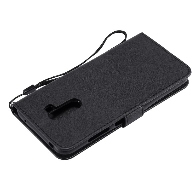 Wallet Leather Stand Case for Xiaomi Pocophone F1 / Poco F1 in India - Black-6