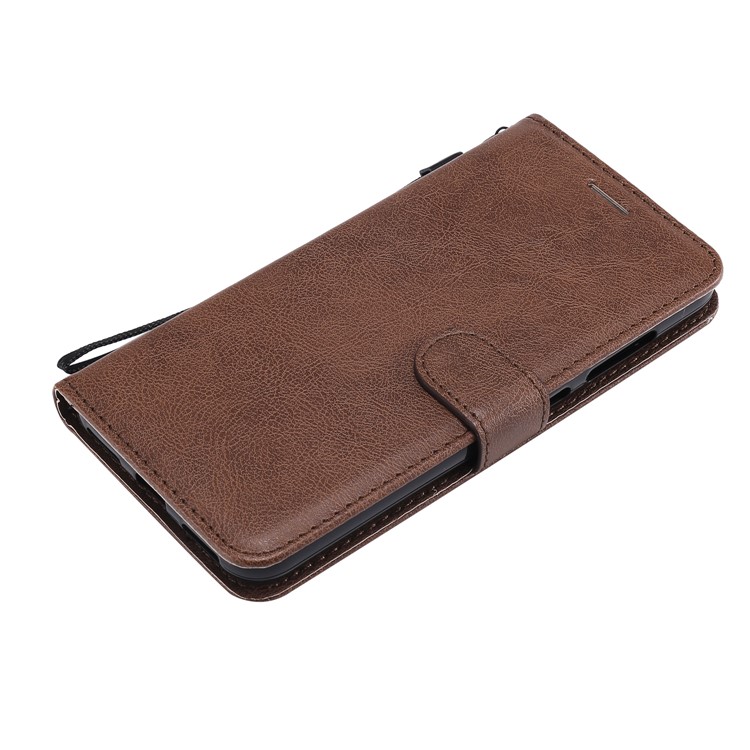 Wallet Leather Stand Case Cover for Xiaomi Pocophone F1 / Poco F1 in India - Brown-5