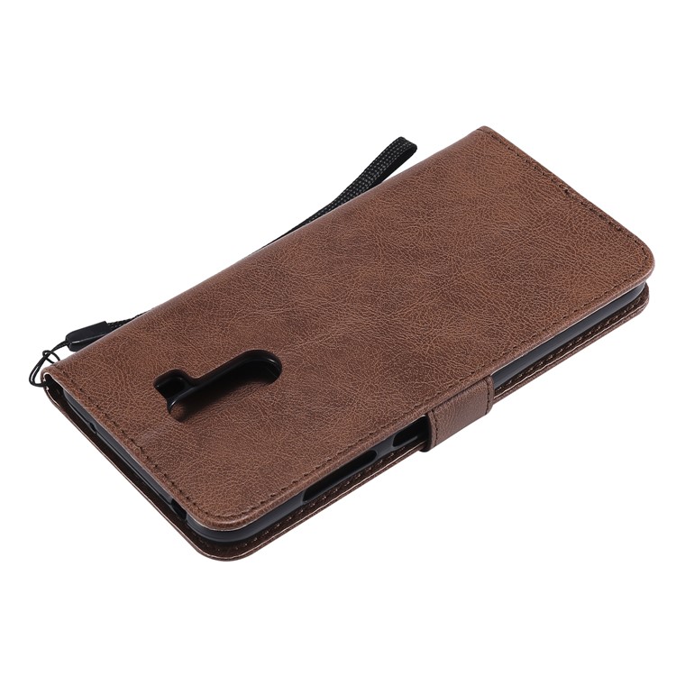 Wallet Leather Stand Case Cover for Xiaomi Pocophone F1 / Poco F1 in India - Brown-6