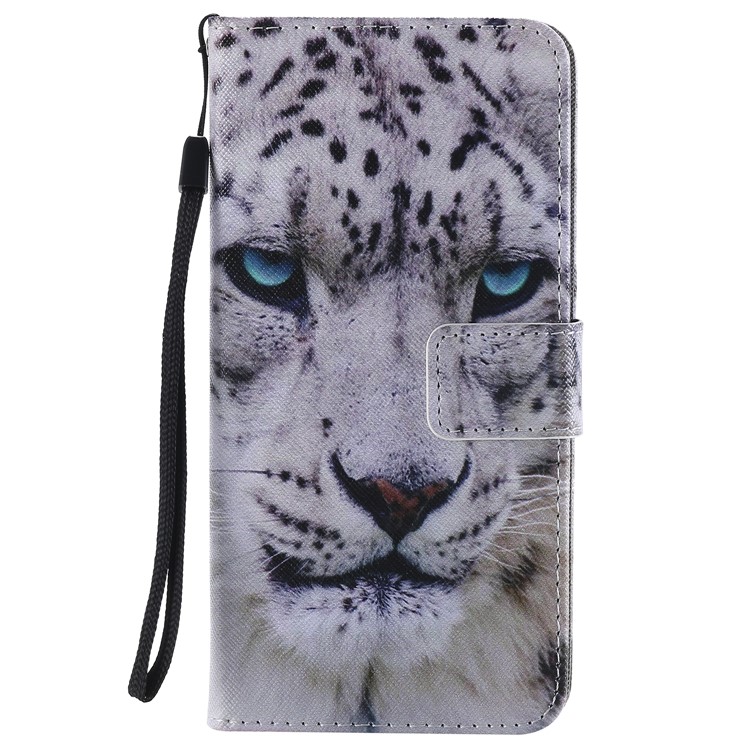 Pattern Printing Wallet Stand Magnetic Leather Flip Shell for Xiaomi Pocophone F1 / Poco F1 (India) - Leopard-2