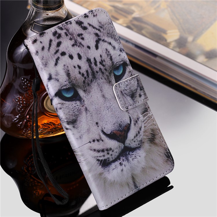 Pattern Printing Wallet Stand Magnetic Leather Flip Shell for Xiaomi Pocophone F1 / Poco F1 (India) - Leopard-8