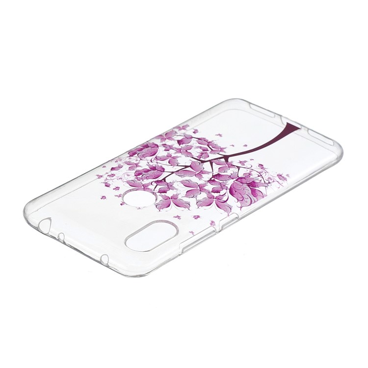 For Xiaomi Redmi Note 6 Pro Pattern Printing IMD TPU Back Cover - Tree-4