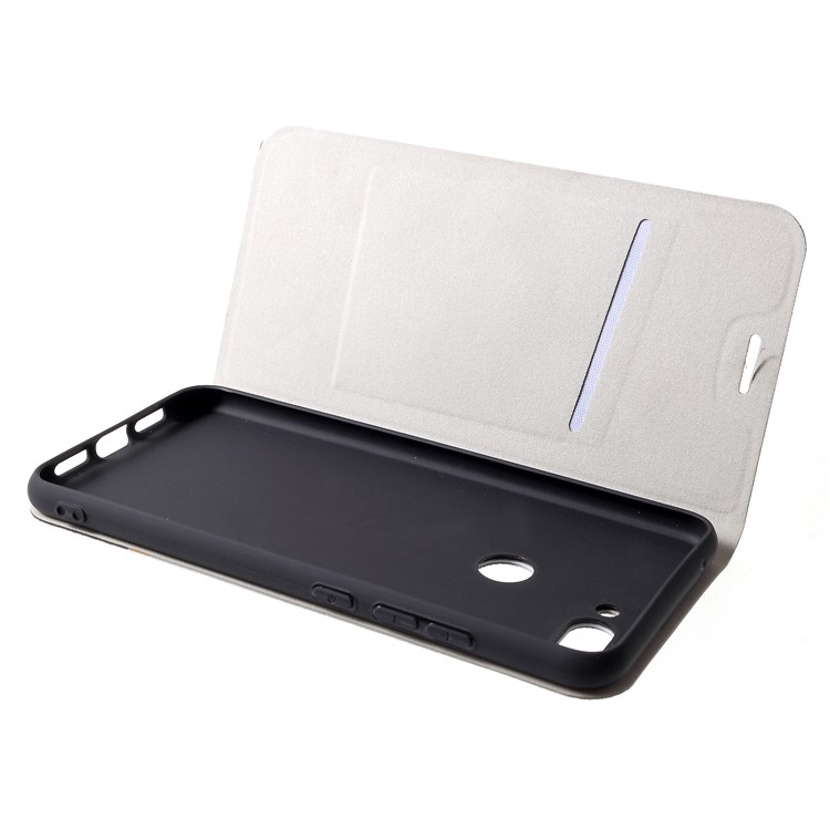 Cross Texture PU Leather Card Holder Phone Cover for Xiaomi Mi 8 Lite / Mi 8 Youth (Mi 8X) - Grey-5