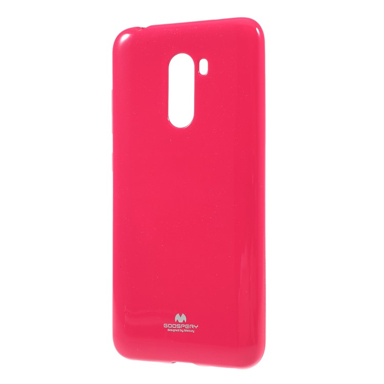 MERCURY GOOSPERY Glitter Powder TPU Shell for Xiaomi Pocophone F1 / Poco F1 (India) - Rose-2