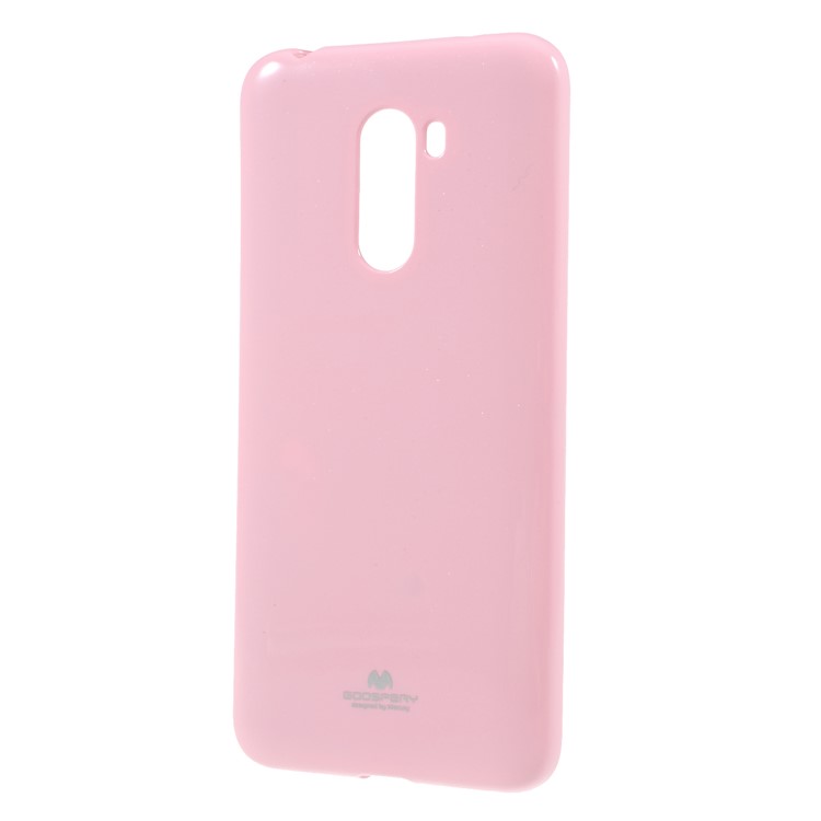 MERCURY GOOSPERY Glitter Powder TPU Phone Casing for Xiaomi Pocophone F1 / Poco F1 (India) - Pink-2