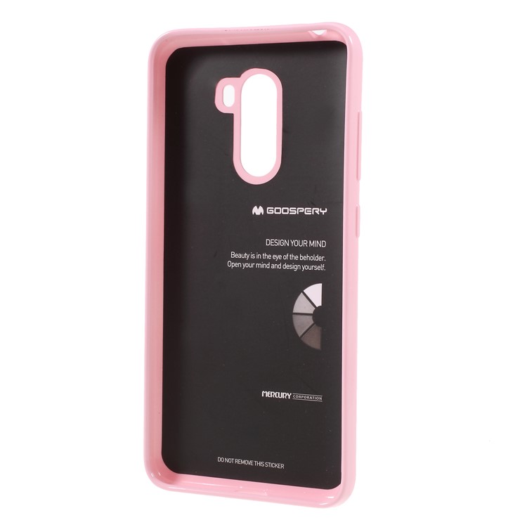 MERCURY GOOSPERY Glitter Powder TPU Phone Casing for Xiaomi Pocophone F1 / Poco F1 (India) - Pink-3