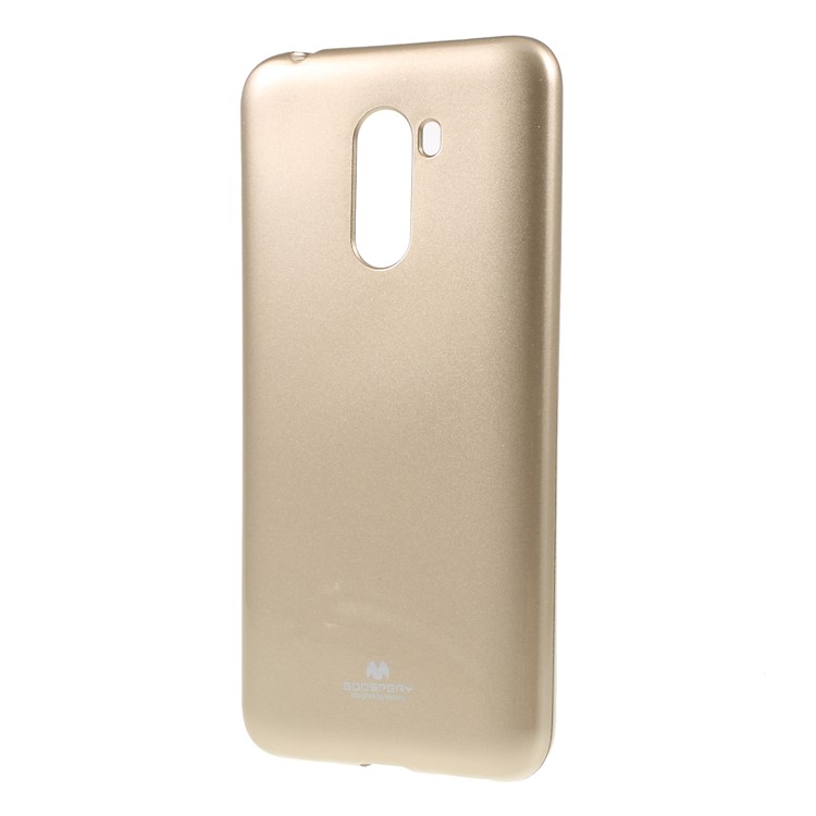 MERCURY GOOSPERY Glitter Powder TPU Phone Cover for Xiaomi Pocophone F1 / Poco F1 (India) - Gold-2