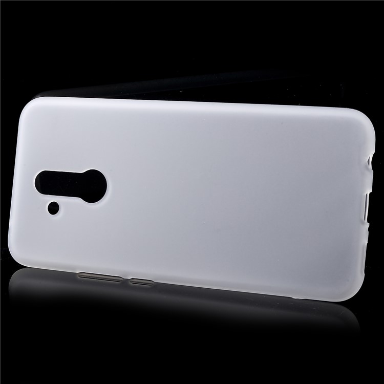 Double-sided Matte TPU Mobile Cover for Huawei Mate 20 Lite - Transparent-2
