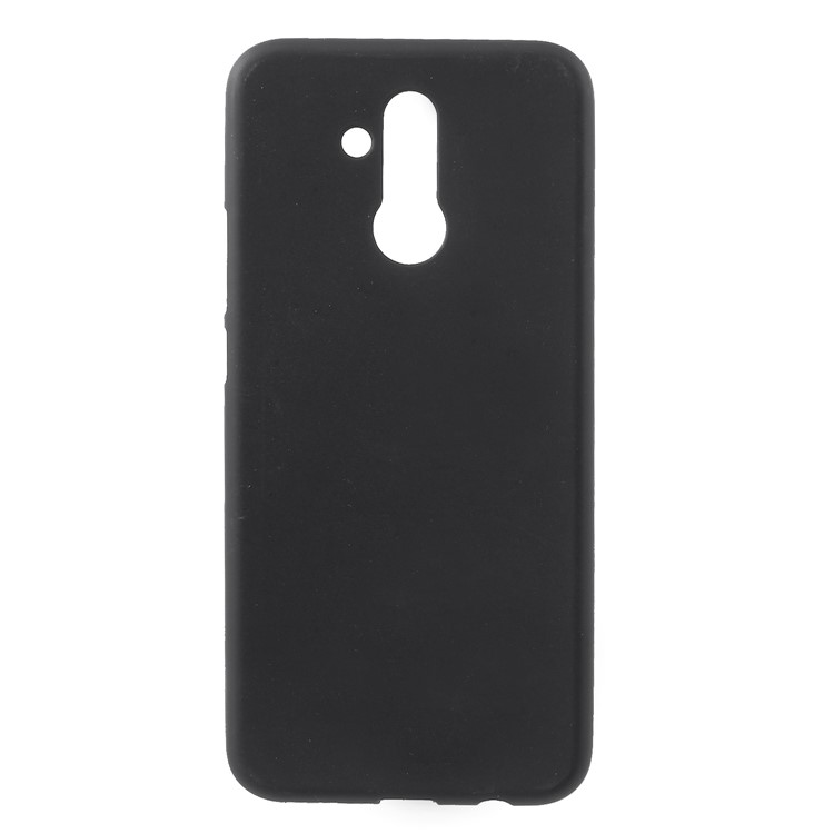 Double-sided Matte TPU Cell Phone Case for Huawei Mate 20 Lite - Black-1