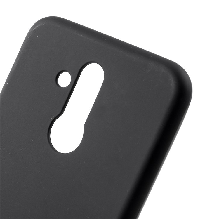 Double-sided Matte TPU Cell Phone Case for Huawei Mate 20 Lite - Black-4