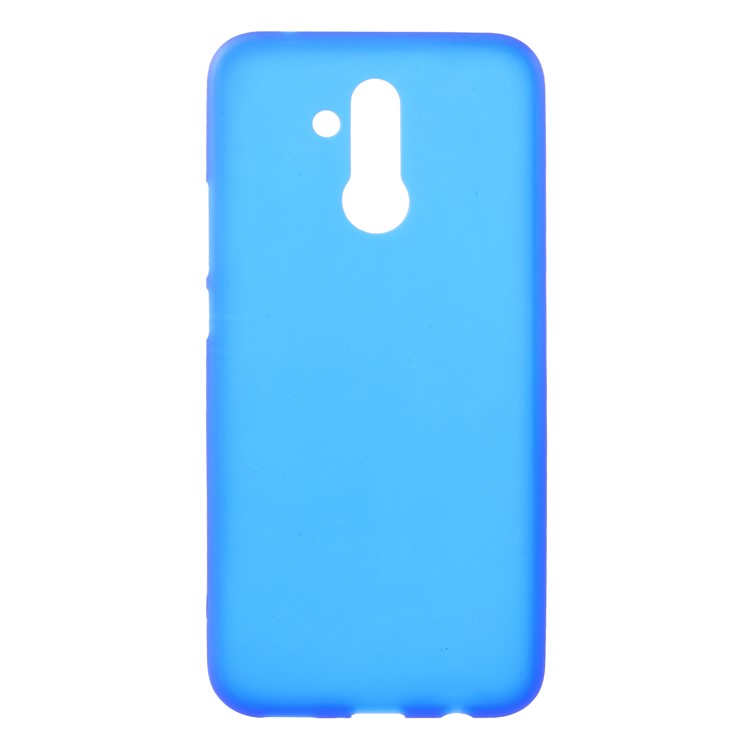 Double-sided Matte TPU Gel Cover Case for Huawei Mate 20 Lite - Blue-1