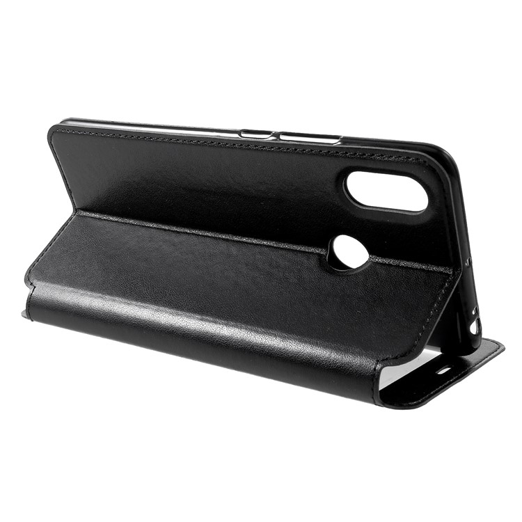ROAR KOREA Noble Leather View Window Stand Phone Case for Xiaomi Mi Max 3 - Black-4