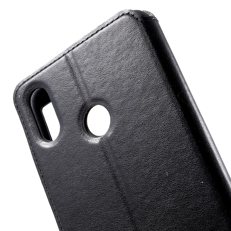 ROAR KOREA Noble Leather View Window Stand Phone Case for Xiaomi Mi Max 3 - Black-6