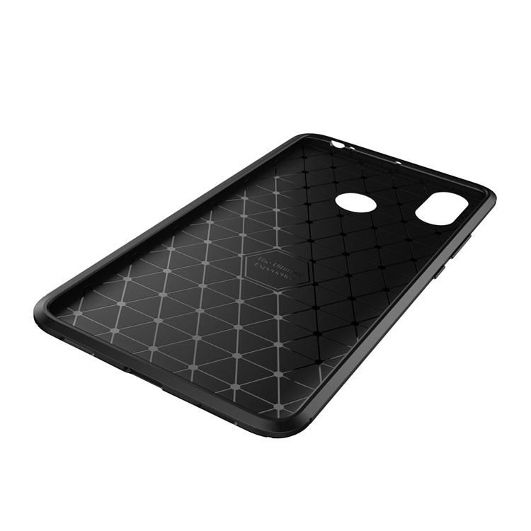 Beetle Series Carbon Fiber TPU Protection Cellphone Case for Xiaomi Mi Max 3 - Black-6
