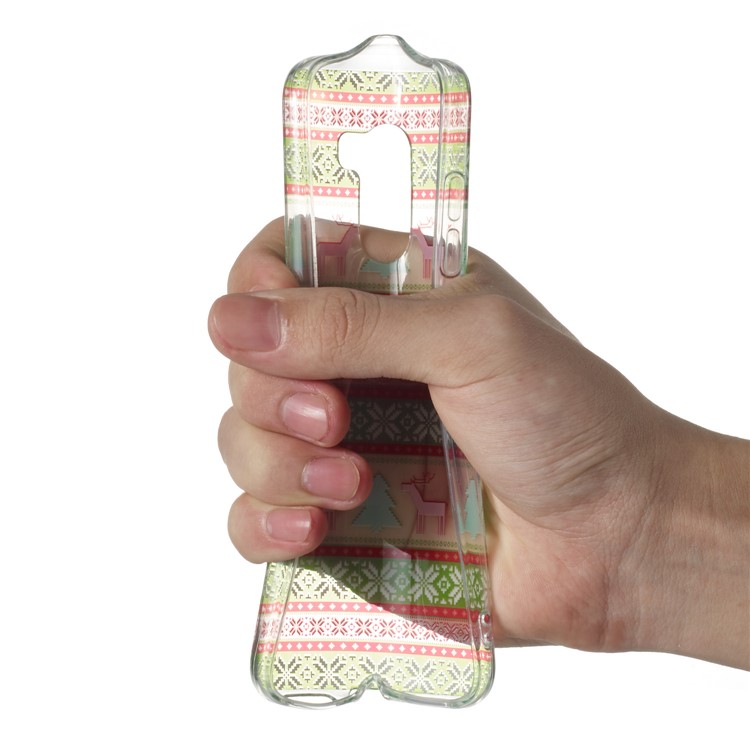 Christmas Series Pattern Printing TPU Phone Case for Xiaomi Pocophone F1 / Poco F1 in India - Christmas Tree and Reindeer-5