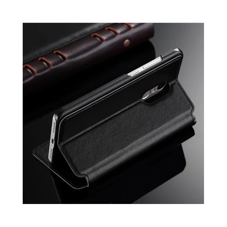 For Xiaomi Redmi Note 4 Dual View Window Table Talk Flip Stand Leather Case - Black-3