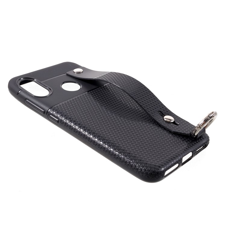 Triangle Pattern TPU Phone Shell for Xiaomi Mi A2 Lite / Redmi 6 Pro - Black-2