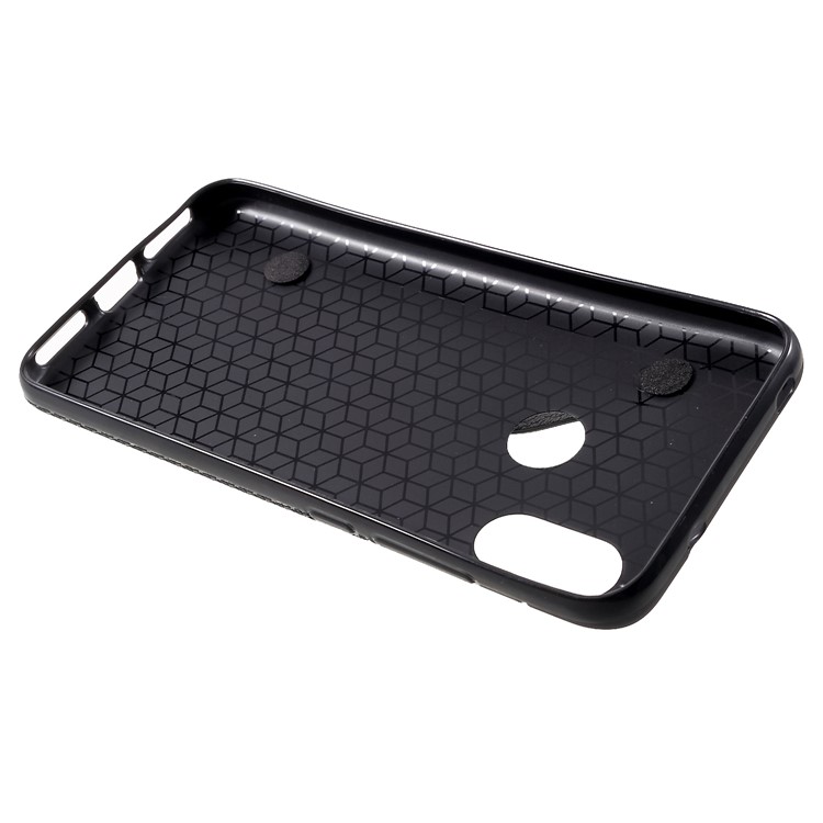 Triangle Pattern TPU Phone Shell for Xiaomi Mi A2 Lite / Redmi 6 Pro - Black-4
